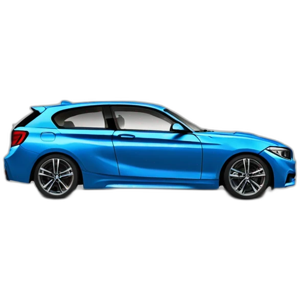 BMW car blue serie 1 Whitehorse black Windows emoji