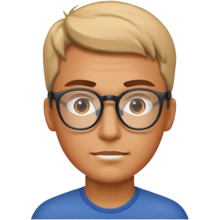 Glasses-Wearing Heroe emoji