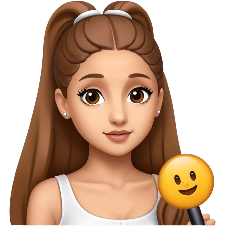 Ariana grande head emoji