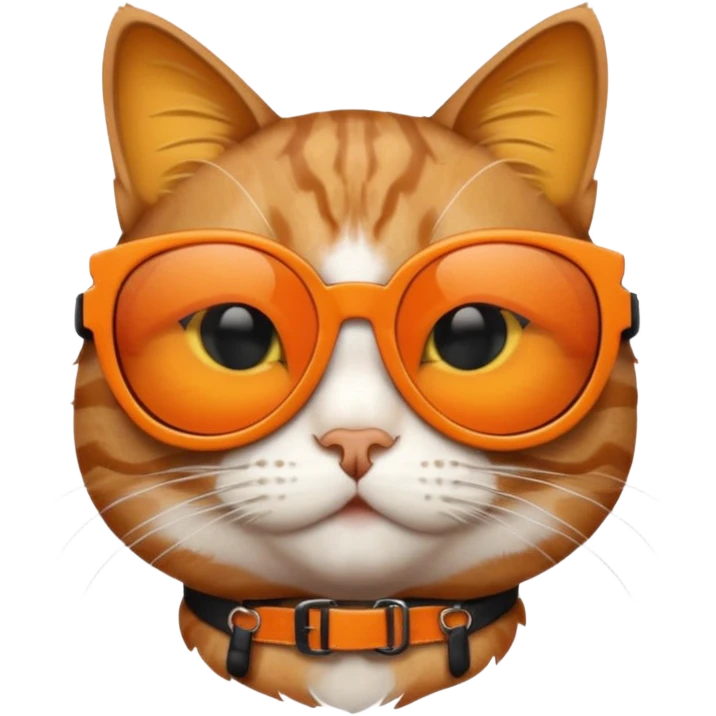 Cat wearing sunglasses emoji
