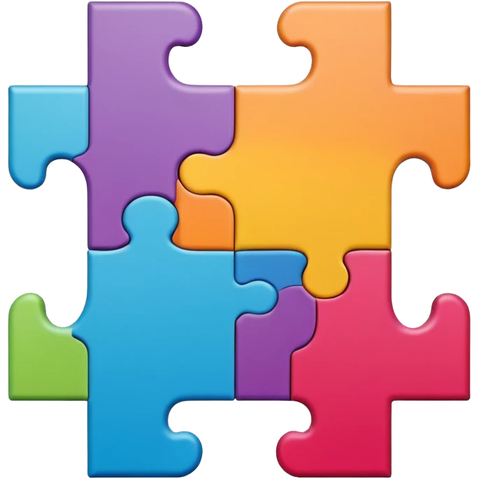 single jigsaw piece emoji