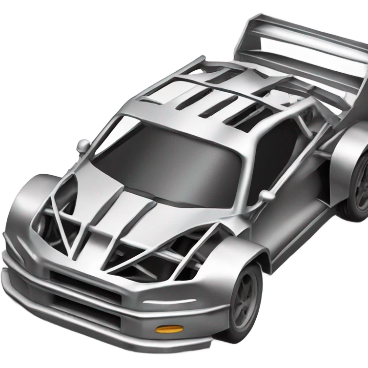 Racecar rollcage emoji