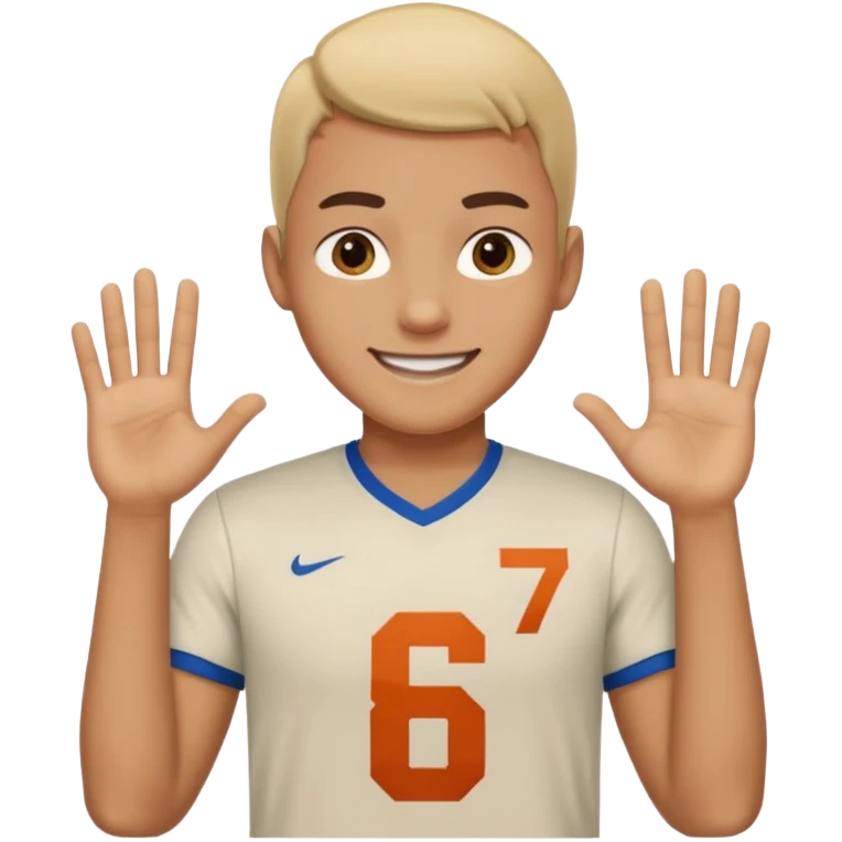 six seven number emoji