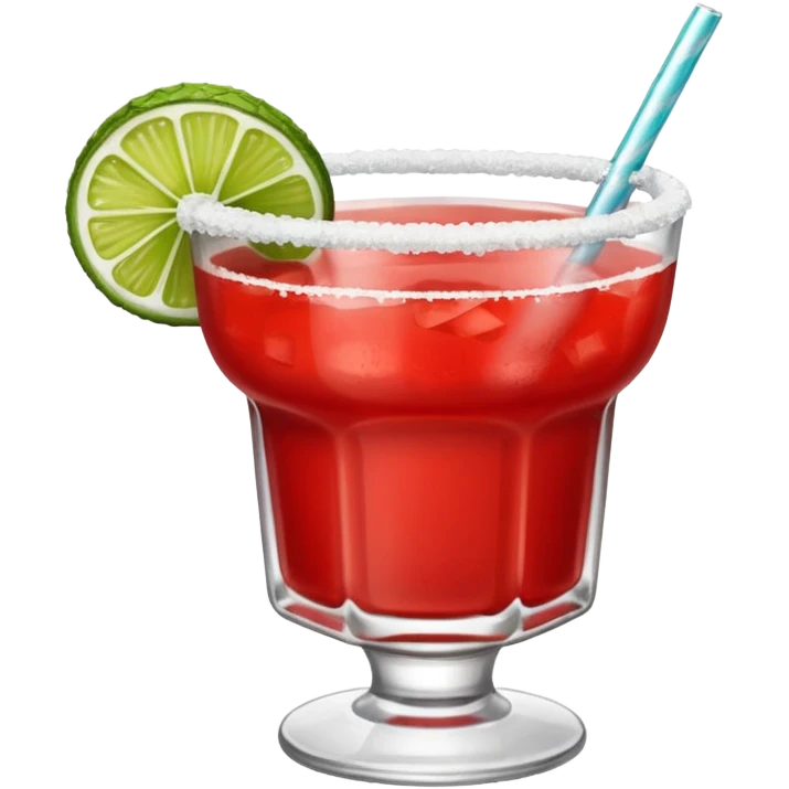 Red margarita emoji