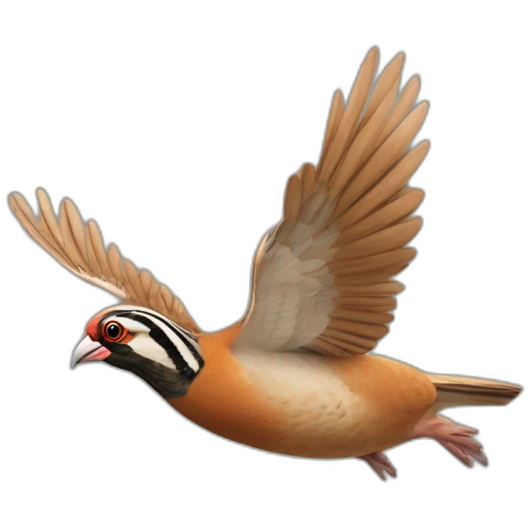 partridge flying emoji