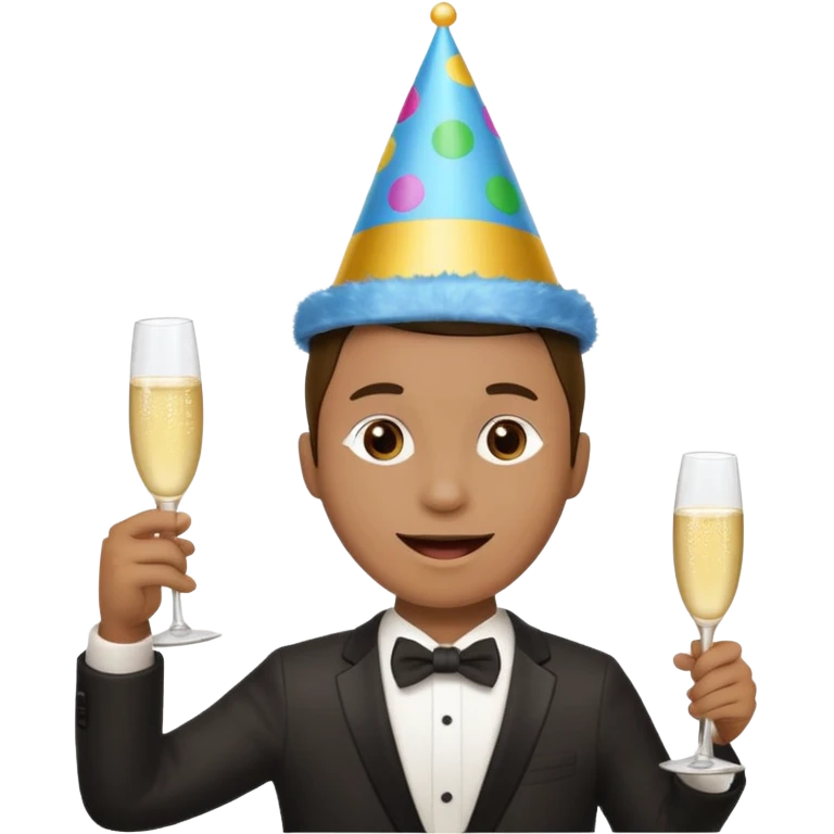 puedes hacer un emoji de la celebración de poniendose la corona de Lamine Yamal? emoji