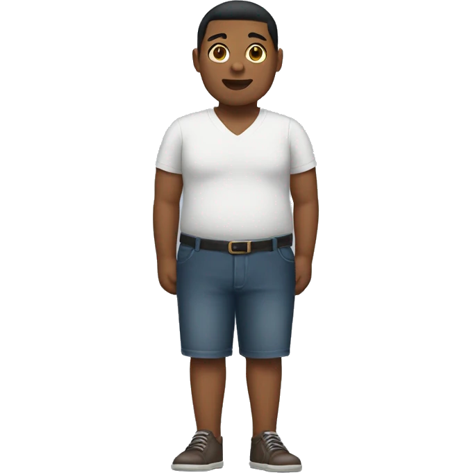 Person with short chubby legs emoji