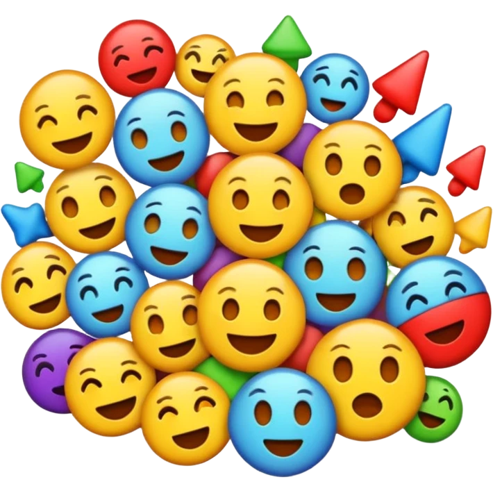 Emoji para demonstrar o caos emoji