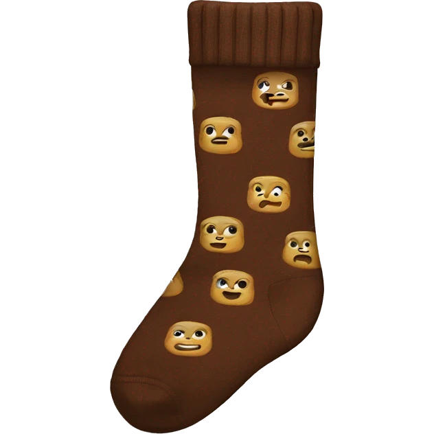 socks are brown emoji