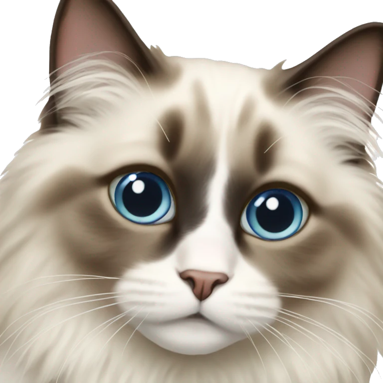 ragdoll cat  emoji