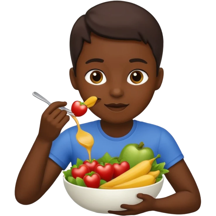 "mister energy" is a chain store selling healthy food, such as chicken, pork, or fish with vegetables.
create a logo for this. emoji
