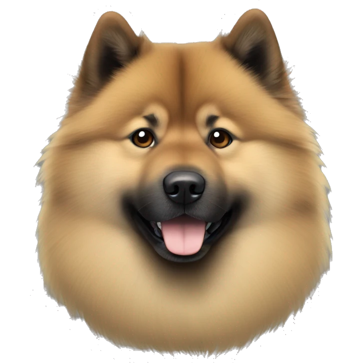 Eurasier etwas dunkleres fell spitze ohren emoji