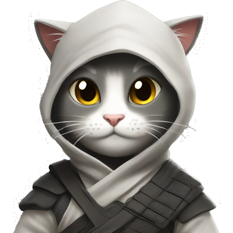 Ninja cat￼ emoji