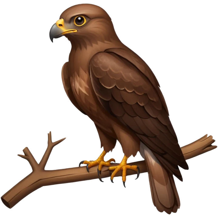 common brown buzzard emoji