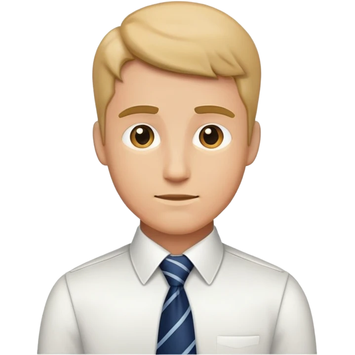 tie man non-conformist emoji