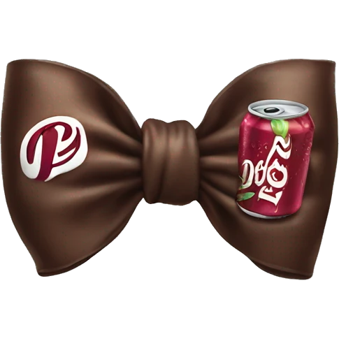 Bow Dr Pepper  emoji