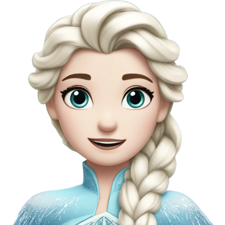 elsa from frozen emoji