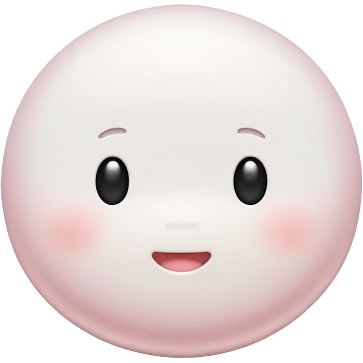 create a emoji of this mochi emoji