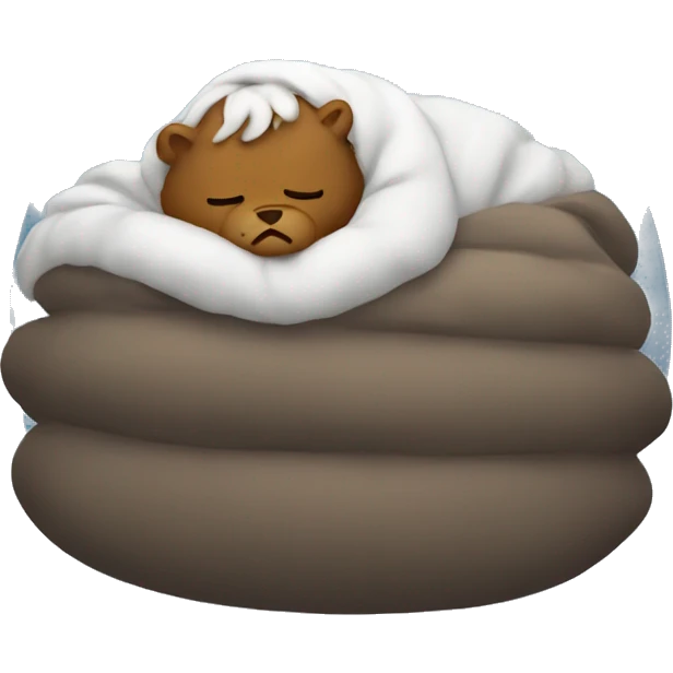 cavepoo sleeping emoji