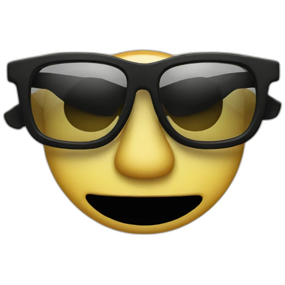 Gafas emoji
