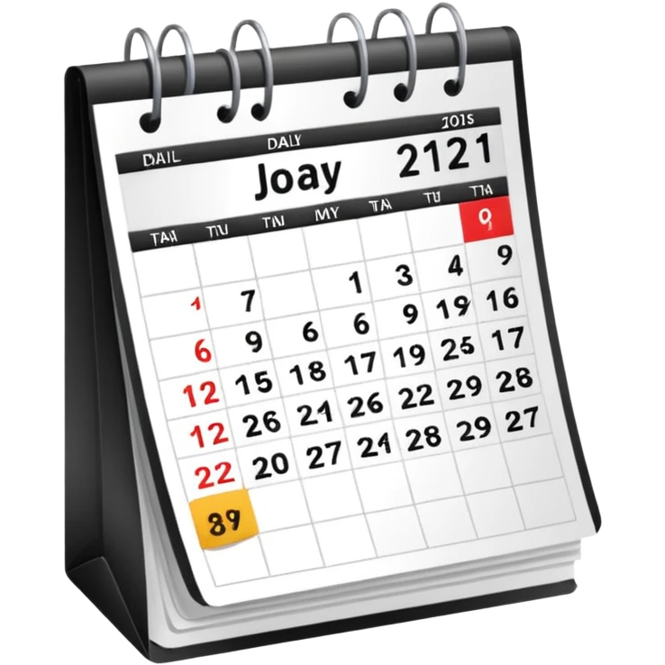 calendar emoji