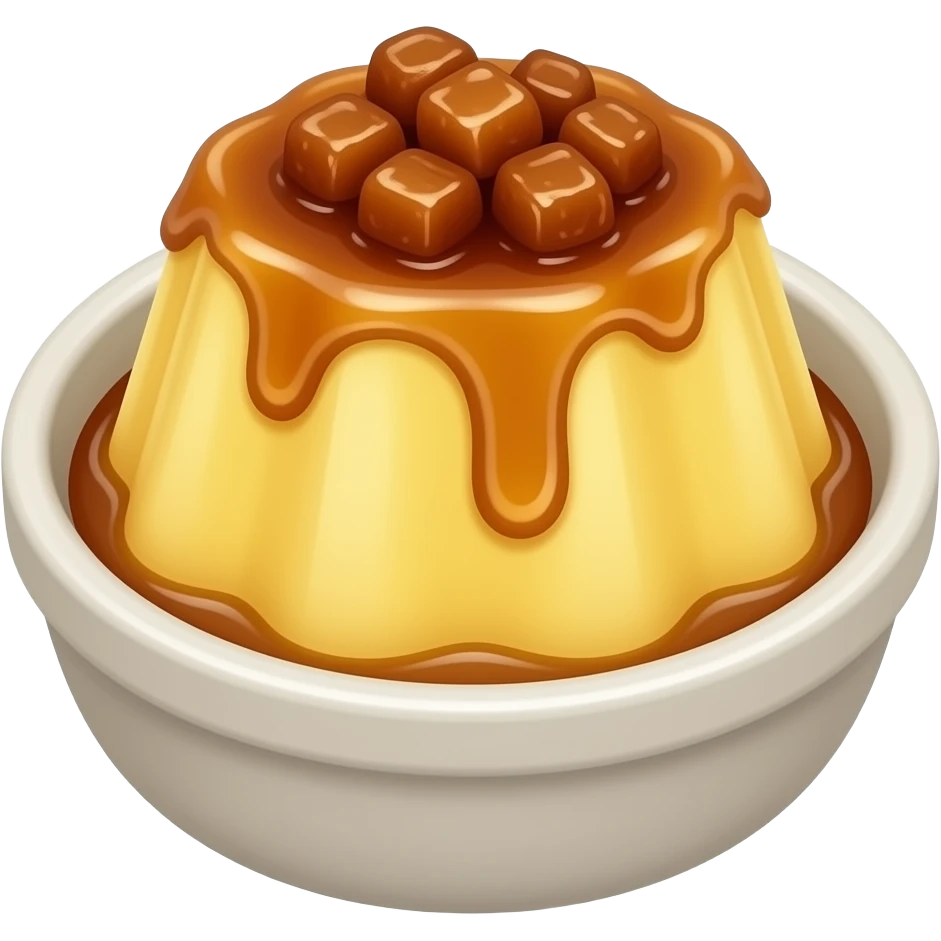 Date & Honey Pudding emoji