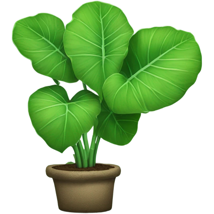 taro plant  emoji