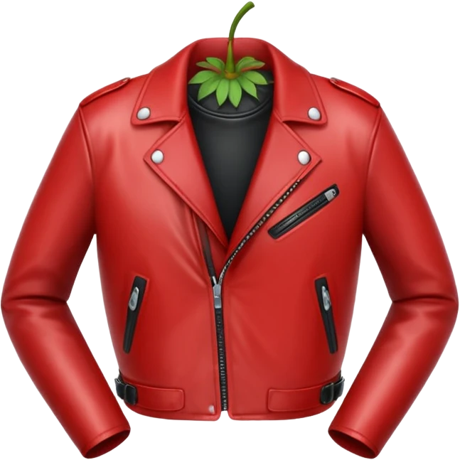 no. the strawberry should be the thing wearing the clothes. not a person, a strawberry emoji