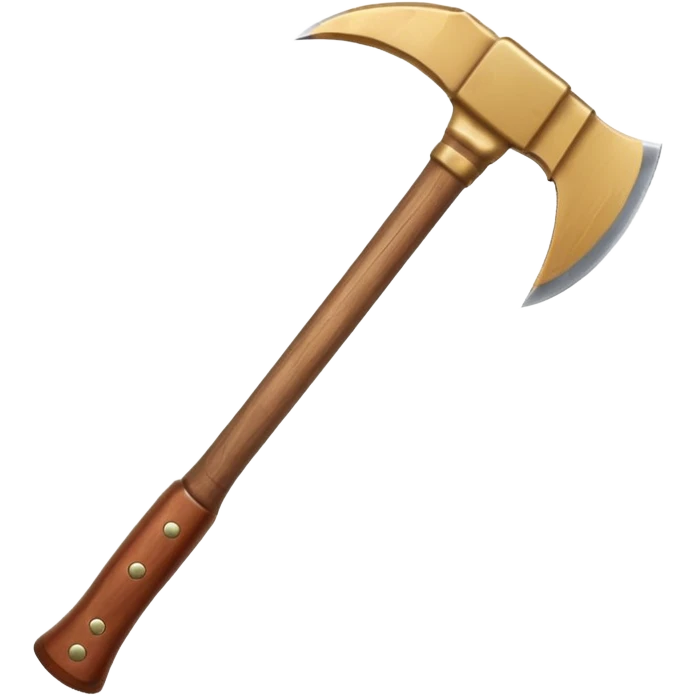 hiking axe emoji
