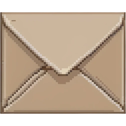 beige envelope emoji