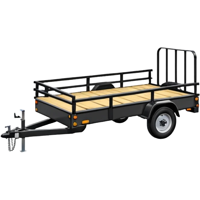 A Transport Utility Trailer for small itesm emoji