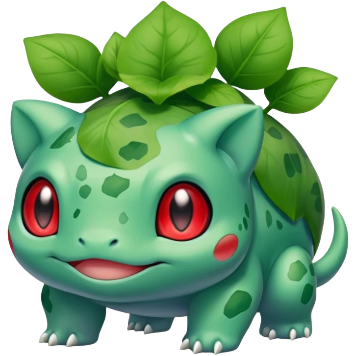 Bulbasaur from anime emoji