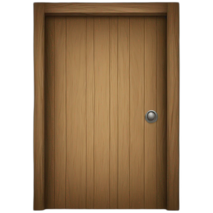 natural-wood-door emoji