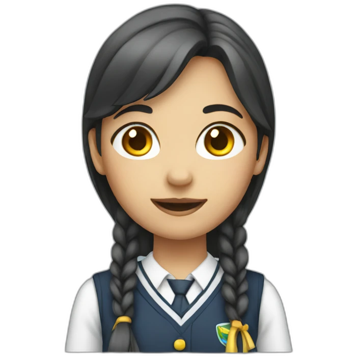 Schoolgirl emoji