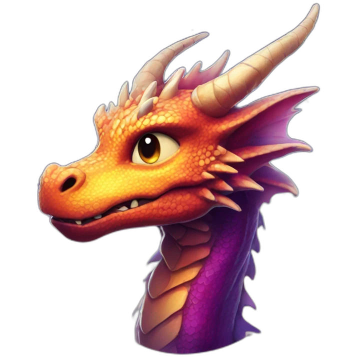Galaxy dragon emoji