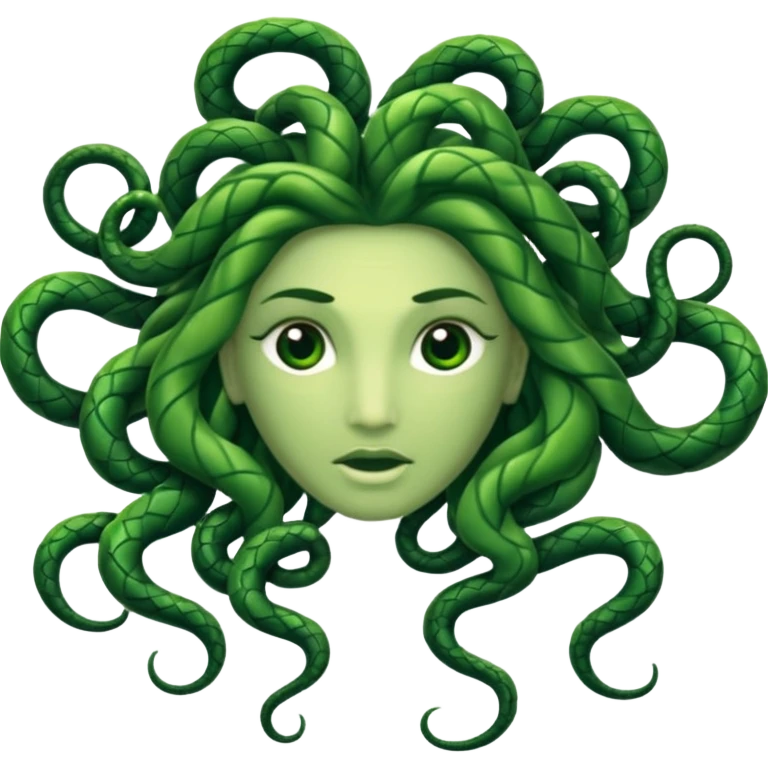 medusa hair emoji