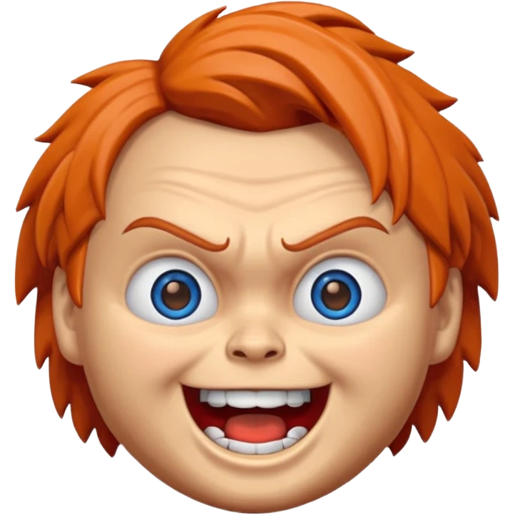 Un emojin de chuky emoji