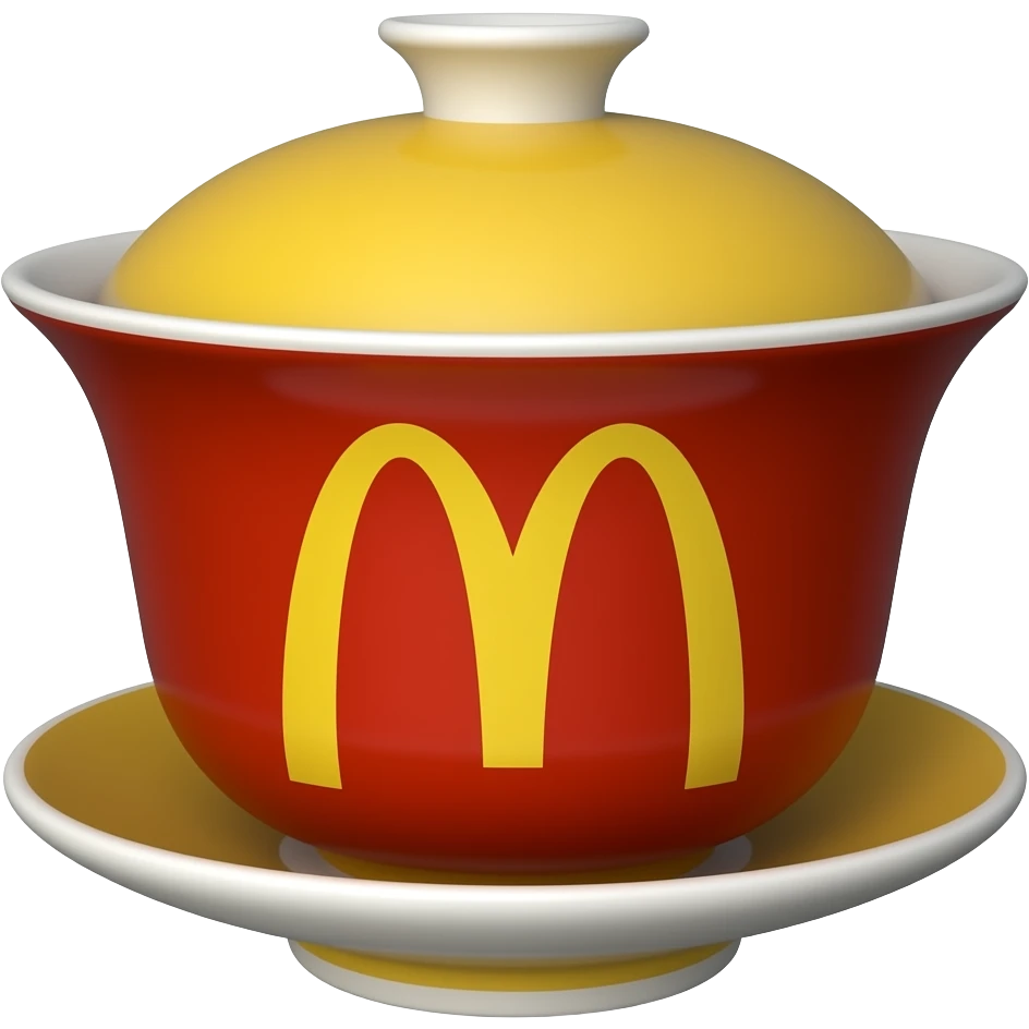 mcdonalds themed gaiwan emoji