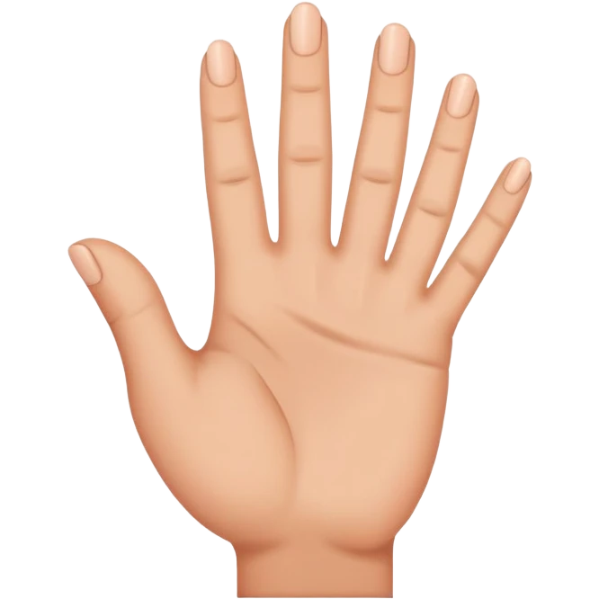 Make a ”6” hand sign emoji