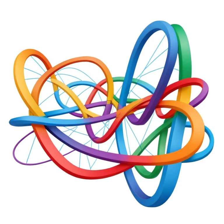 Logistic map bifurcation diagram showing mathematical chaos emoji