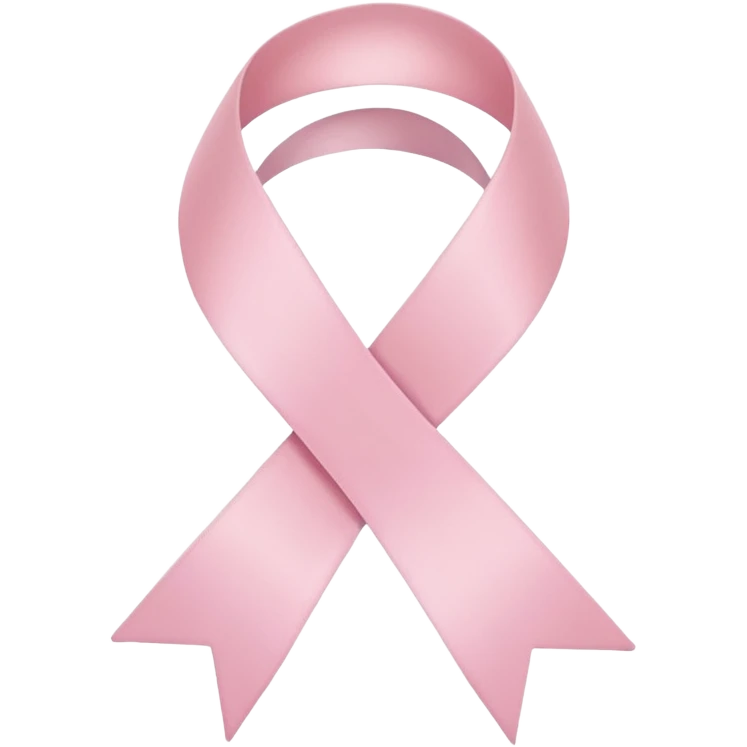 aesthetic pink ribbon, soft pastel colors, elegant and minimal, no text emoji