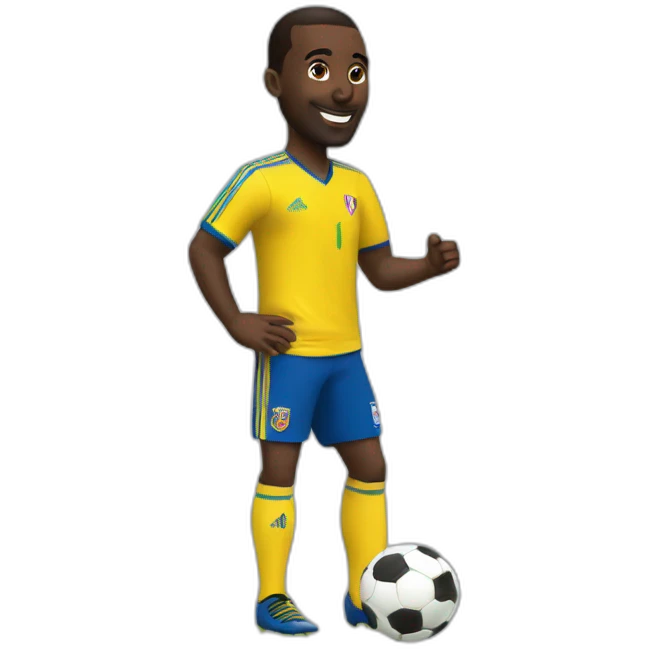 Joueur de foot Brice samba emoji