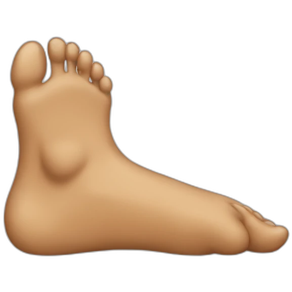 Cross the toes emoji