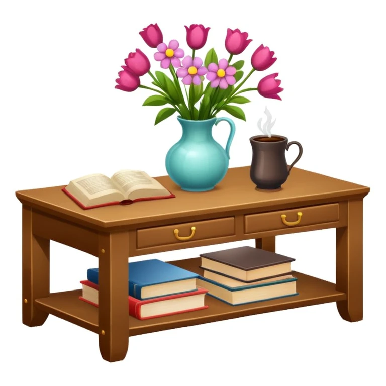 Coffee table  emoji