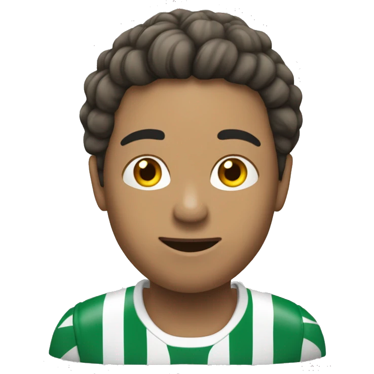 jugadora de futbol pateando balón emoji