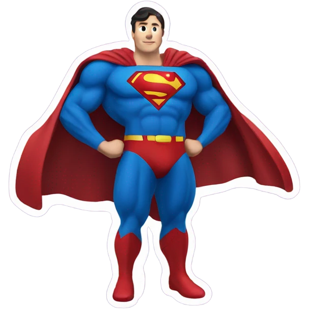  Superman with an eggplant emoji