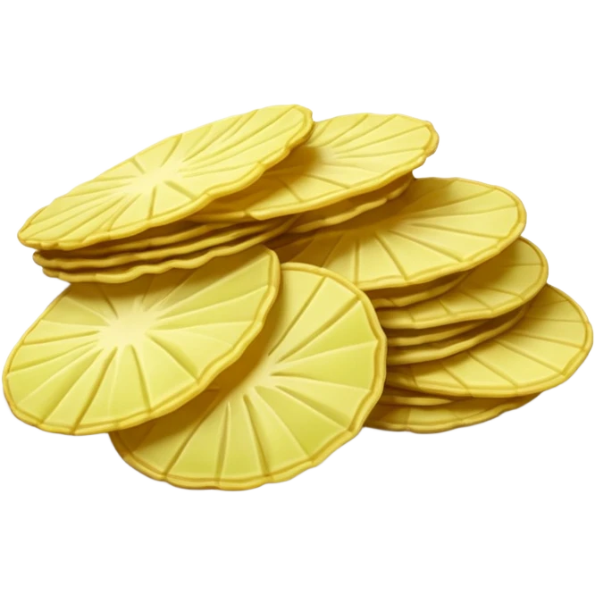 green potato chips emoji