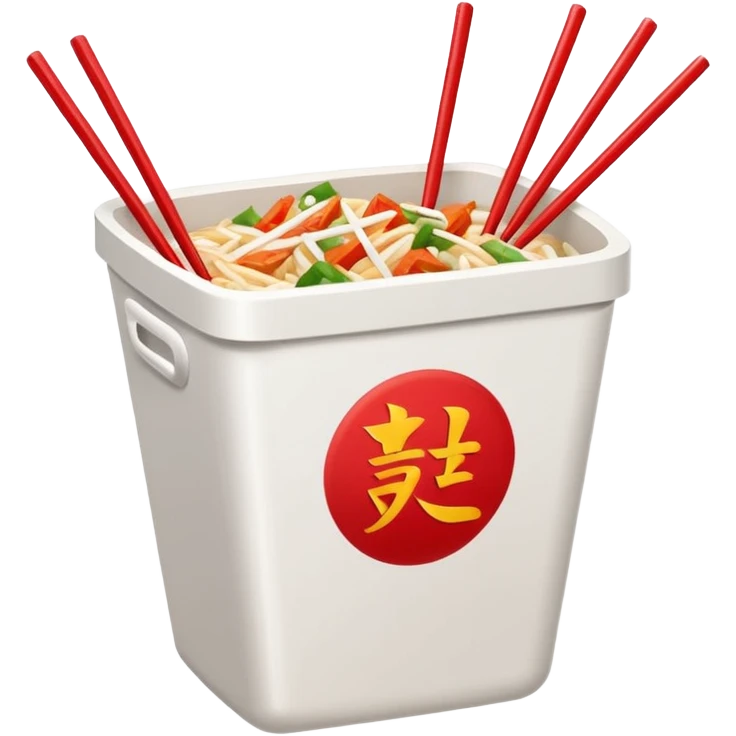 Chinese takeout  emoji