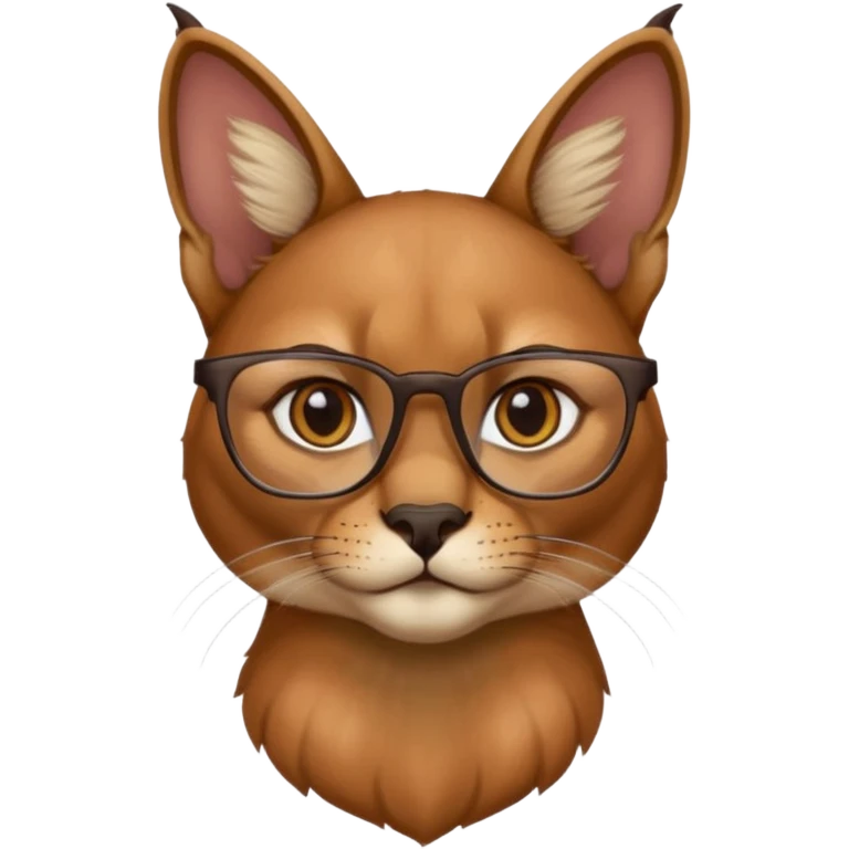 Caracal glasses  w emoji