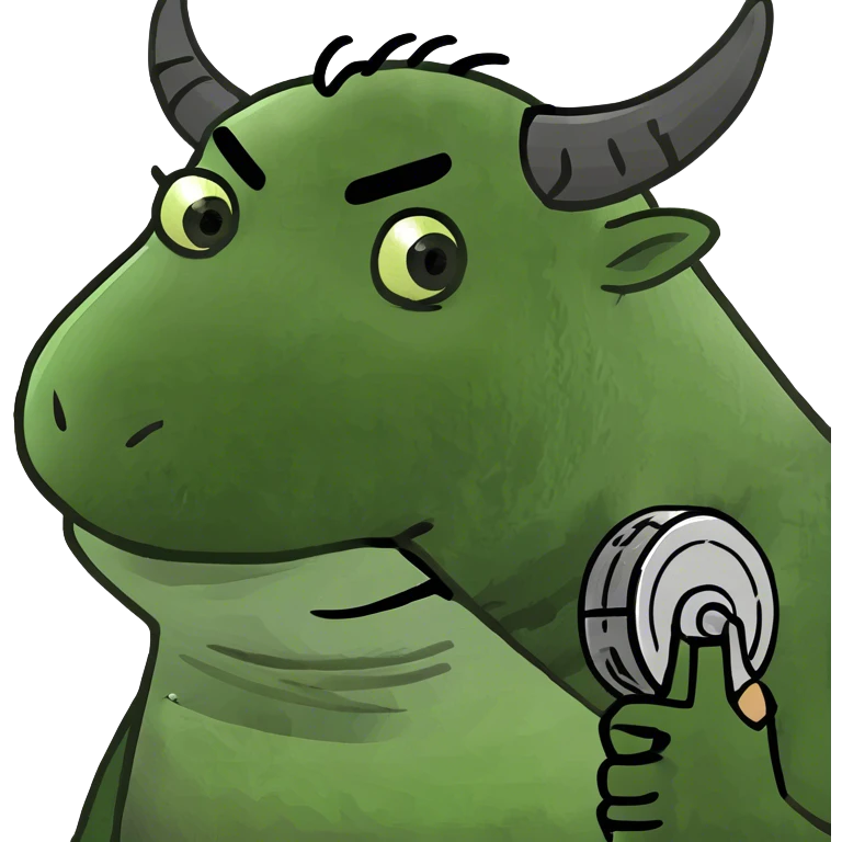 vikingo, con cuerno de vaca, pelo negro ondulado, de pie, grito de guerra en torre de Asgard. emoji